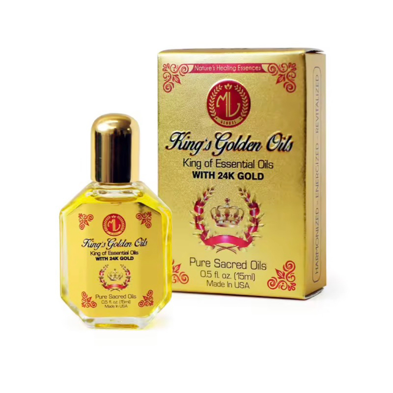 DATE 10.2027 Dầu Kings Golden oil - dầu vàng thiên tuế của Mỹ