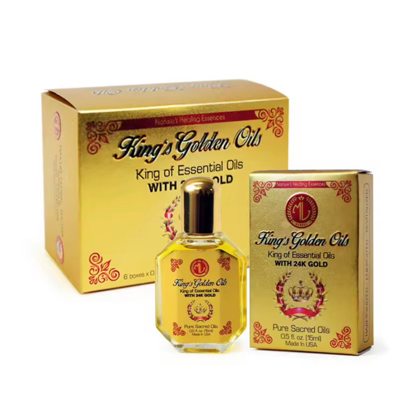 DATE 10.2027 Dầu Kings Golden oil - dầu vàng thiên tuế của Mỹ