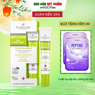 Gel chấm mụn floslek anti acne spot gel for imperfections 20ml