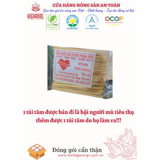 Tăm tre sạch được làm từ những tâm hồn hoàn hảo của những cô chú yếu thế