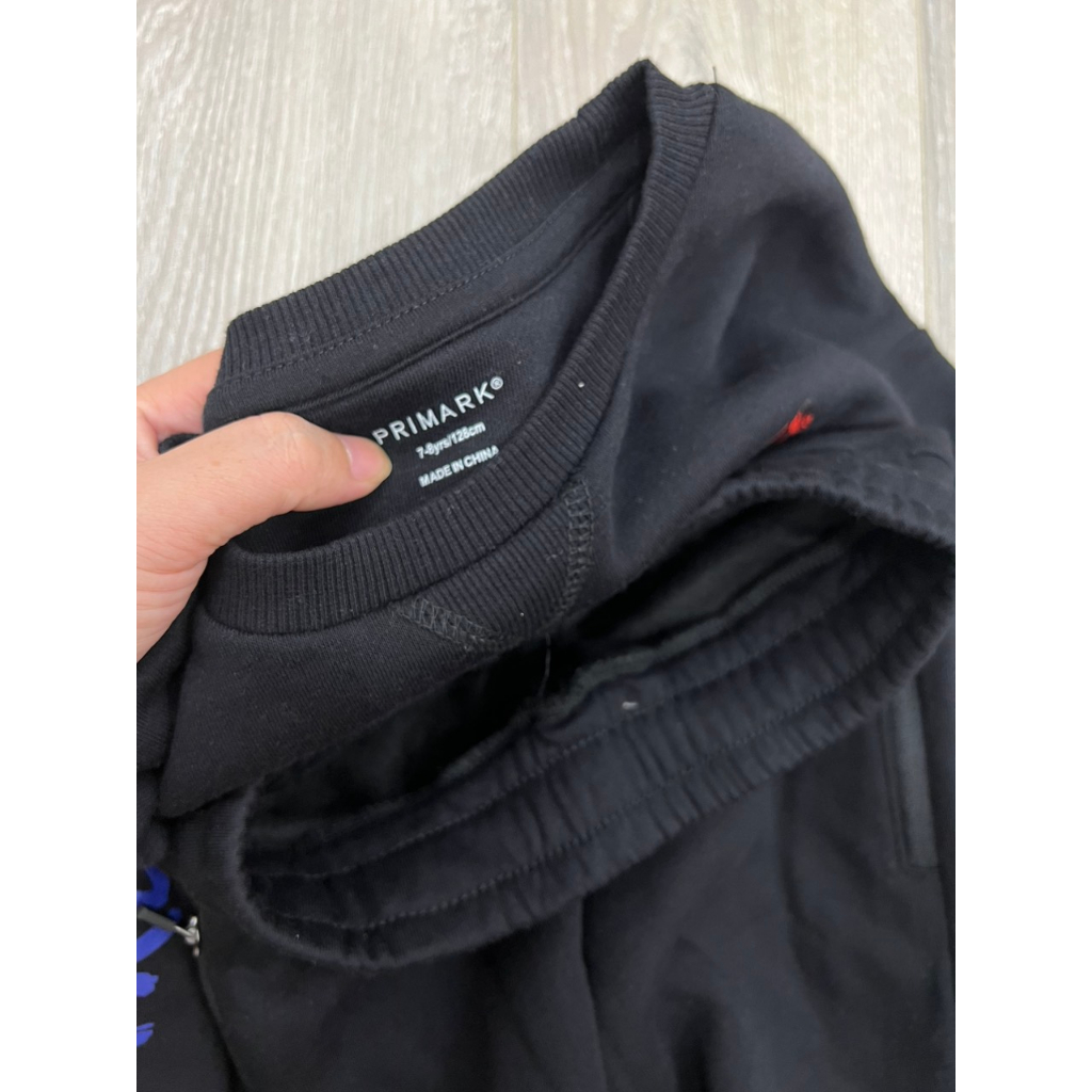 Bộ nỉ bé trai Pri  Legends xanh than