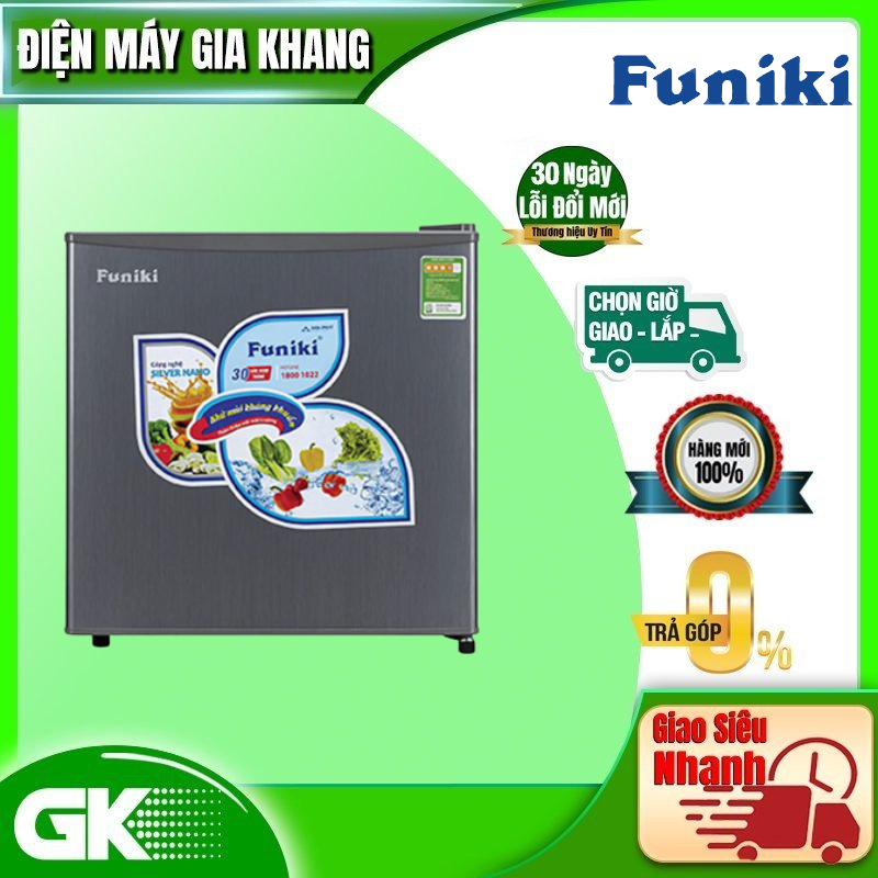 FR 51CD - MIỄN PHÍ CÔNG LẮP ĐẶT -Tủ lạnh Funiki FR-51CD tủ mini 50 lít
