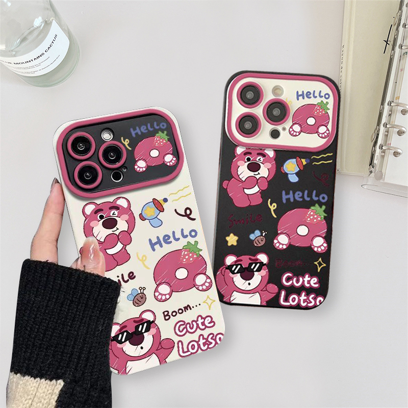 Ốp lưng iphone khung camera Lotso Cute 6/6splus/7/7plus/8/8plus/x/xs/11/12/13/14/pro/max/plus/promax -Awifi Case T6-7 | BigBuy360 - bigbuy360.vn