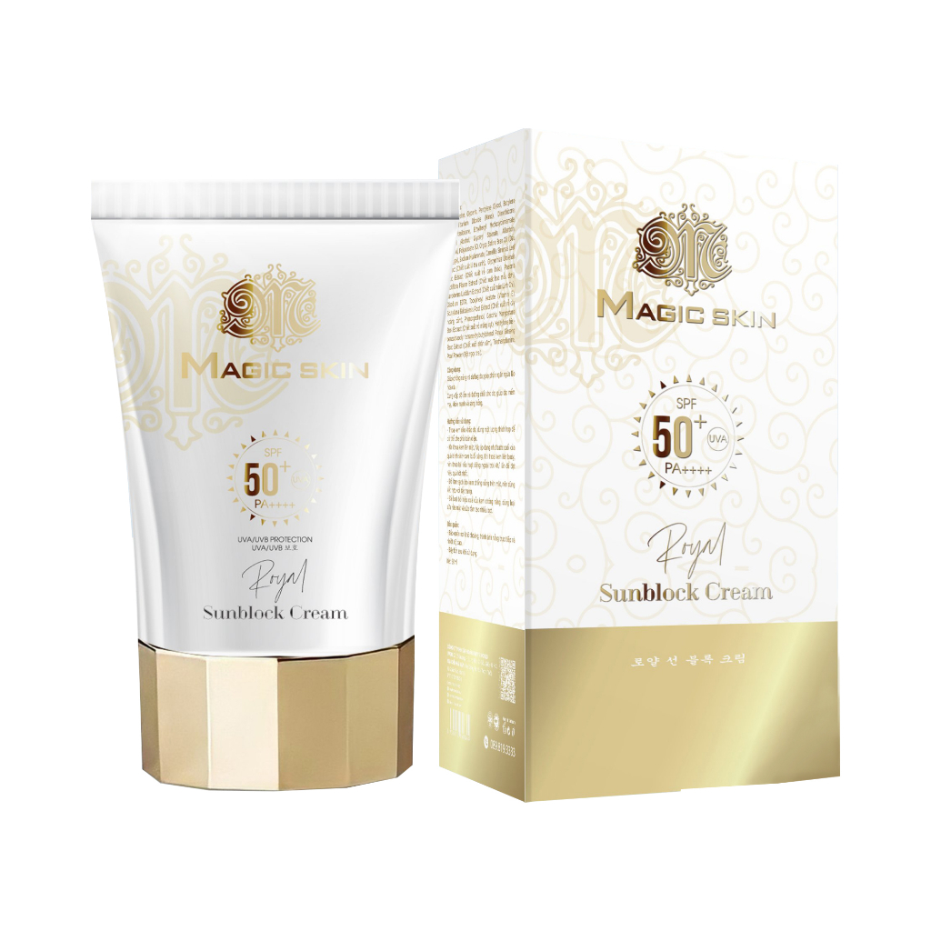 Kem chống nắng vật lý Magic Skin Royal Sunblock SPF 50+