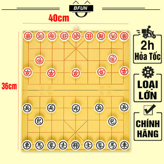 Bộ Cờ Tướng Cao Cấp Lớn/Mini CHÍNH HÃNG Liên Hiệp Thành- Bàn Cờ Tướng Nhựa Vân Gỗ Board Game - Đồ Chơi Trẻ Em BFUN