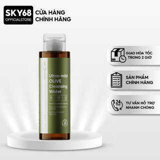 Nước Tẩy Trang Giúp Làm Dịu & Làm Sạch Da DrCeutics Ultra-mild OLIVE Cleansing Water 500ml