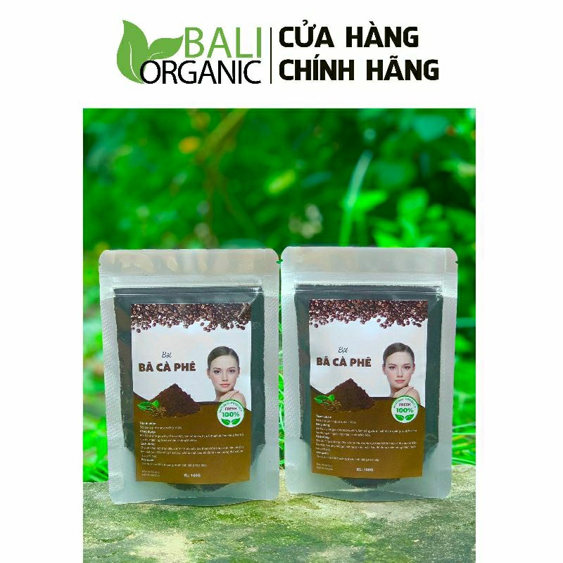 Bột bã cà phê xay mịn nguyên chất Baliorganic | BigBuy360 - bigbuy360.vn