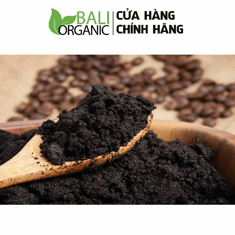 Bột bã cà phê xay mịn nguyên chất Baliorganic | BigBuy360 - bigbuy360.vn