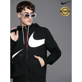 Áo khoác nỉ nam Nike chính hãng 1 lớp có mũ trùm đầu chất vải mềm mại co giãn