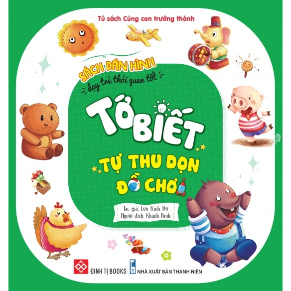 Sách-Sách dán hình dạy trẻ thói quen tốt