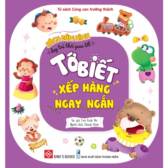 Sách-Sách dán hình dạy trẻ thói quen tốt