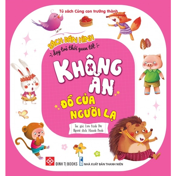 Sách-Sách dán hình dạy trẻ thói quen tốt
