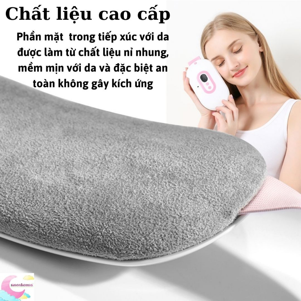 Đai massage bụng kinh , máy chườm bụng kinh cao cấp , máy massage bụng ,giảm đau bụng kinh hiệu quả cho phụ nữ đến kì