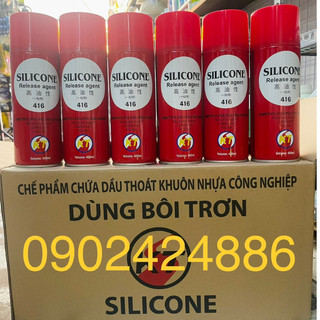 Dầu xịt tách khuôn,bôi trơn,chống dính[Silicon 416,hàng chính hãng]