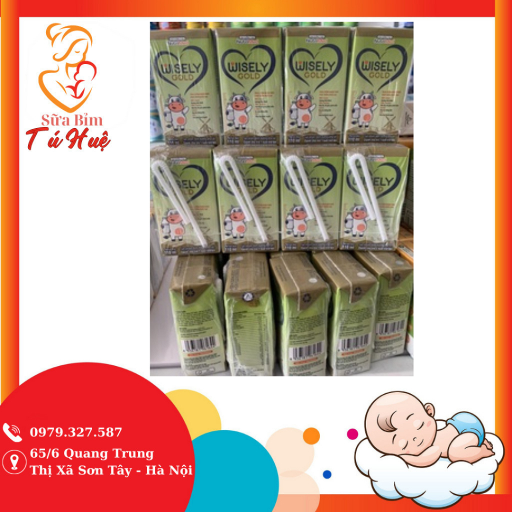 Sữa Bột Pha Sẵn Wisely Mát Lành Dễ Uống, Cân Bằng Dinh Đưỡng Đầy Đủ
