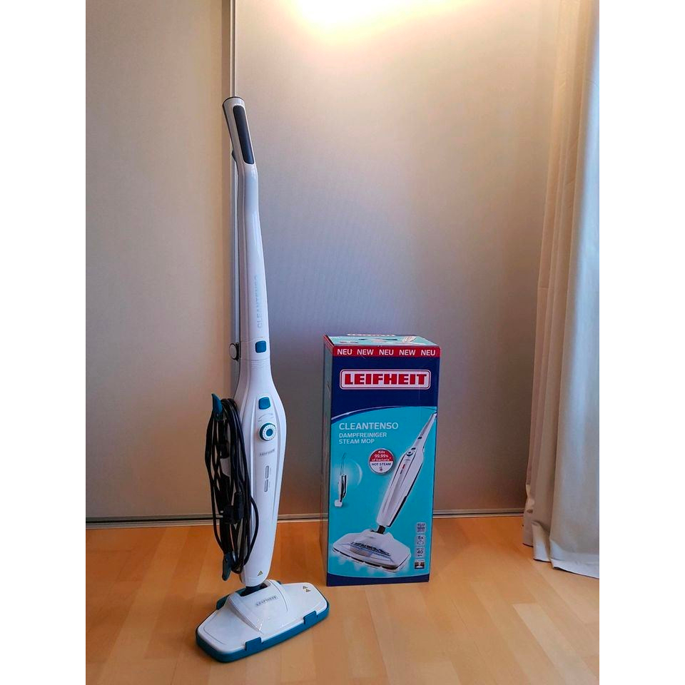 Cây Lau Nhà Bằng Hơi Nước Leifheit Nội Địa Đức Chổi Lau Nhà Cao Cấp Lau Sạch Nhanh Khô GermanySnT 170019