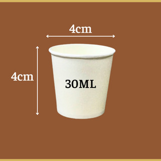 Set 50 cốc giấy 30ml dùng một lần 1 OZ Hàn Quốc