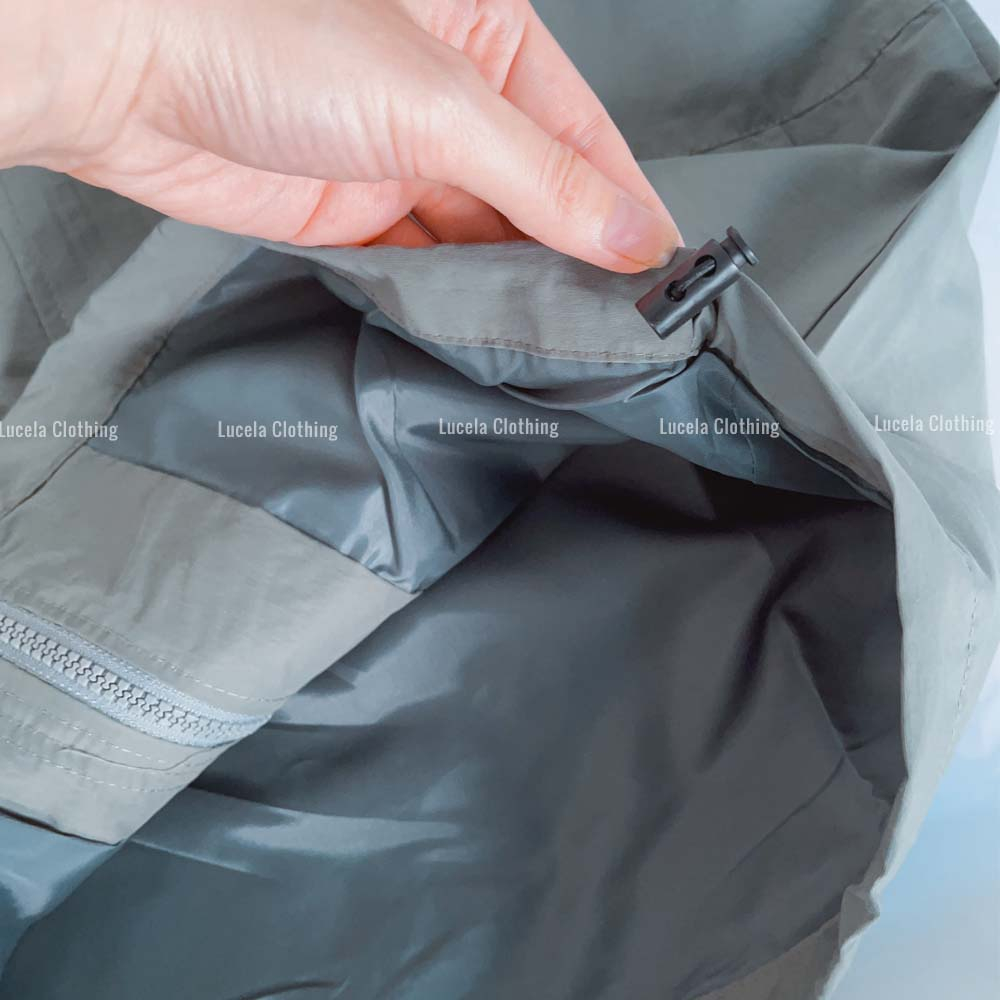 Áo khoác gió vải dù trượt nước 2 lớp form rộng giá rẻ LUCELA LU1014