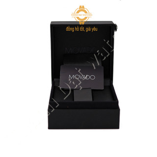 Hộp đồng hồ Movado full box sổ thẻ đầy đủ chất liệu da tổng hợp sang chảnh, bền đẹp