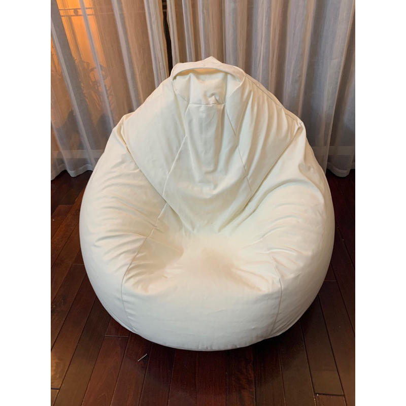 ghế lười hạt xốp chất liệu thô bố