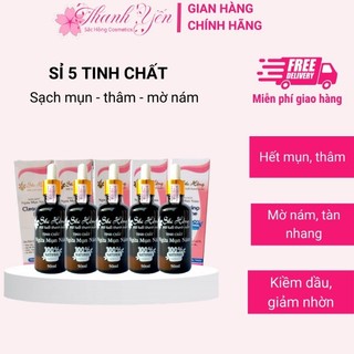[𝐅𝐑𝐄𝐄𝐒𝐇𝐈𝐏 + 🎁] SỈ 5 TINH CHẤT SẮC HỒNG - NGỪA MỤN - MỜ NÁM