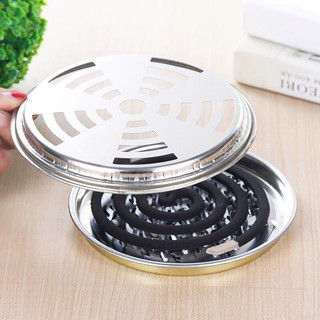 Hộp đựng nhang muỗi, khay đựng nhang muỗi có nắp đậy an toàn