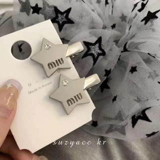 ⚡Kẹp Tóc Ngôi Sao Năm Cánh Bằng Hợp Kim ins Đơn Giản Cho Nữ