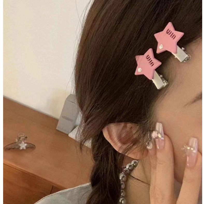 ⚡Kẹp Tóc Ngôi Sao Năm Cánh Bằng Hợp Kim ins Đơn Giản Cho Nữ