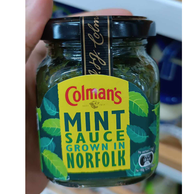 Sốt bạc hà Mint sauce Colman's 165g-sku 108
