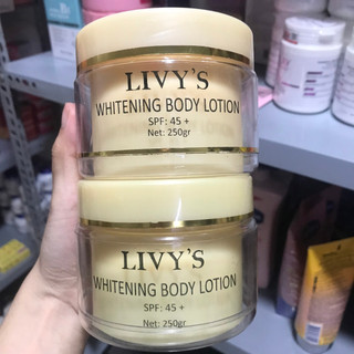 Kem body livy dưỡng trắng da