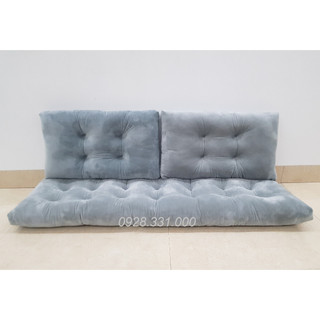 Nệm lót ghế gỗ Pallet MBC Home vải nhung nhiều kích thước