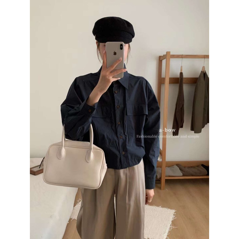 Áo sơ mi túi vuông Comic