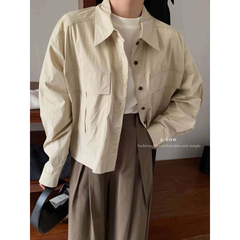 Áo sơ mi túi vuông Comic