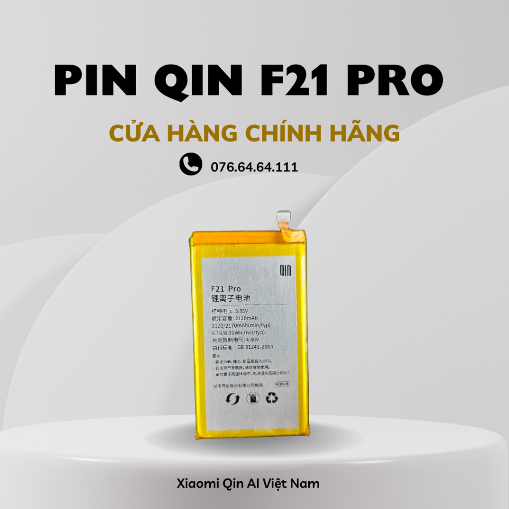 Pin chính hãng Xiaomi Qin Ai Life F21 pro F22 nocam F22 Pro - thay thế đơn giản - dung lượng cao