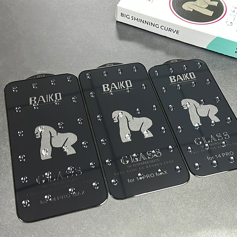 Kính cường lực iPhone KINGKONG BAIKO Full màn hình 6plus/7/8plus/x/xs/11/12/13/14/15/pro/max/promax/Plus - AMSG