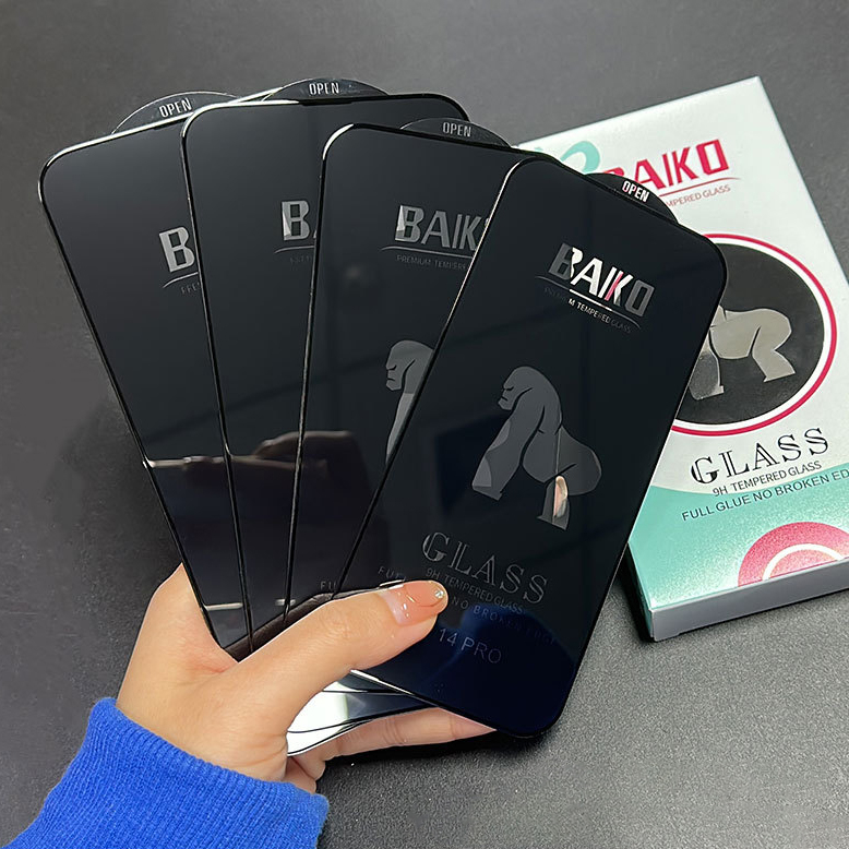 Kính cường lực iPhone KINGKONG BAIKO Full màn hình 6plus/7/8plus/x/xs/11/12/13/14/15/pro/max/promax/Plus - AMSG