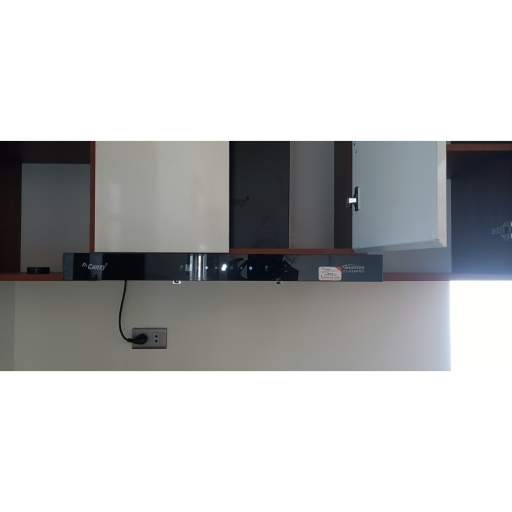 Máy hút mùi Canzy CZ 636pro Hút mùi nhà bếp cảm ứng vẫy tay cao cấp, máy hút khói chính hãng bảo hành 3 năm