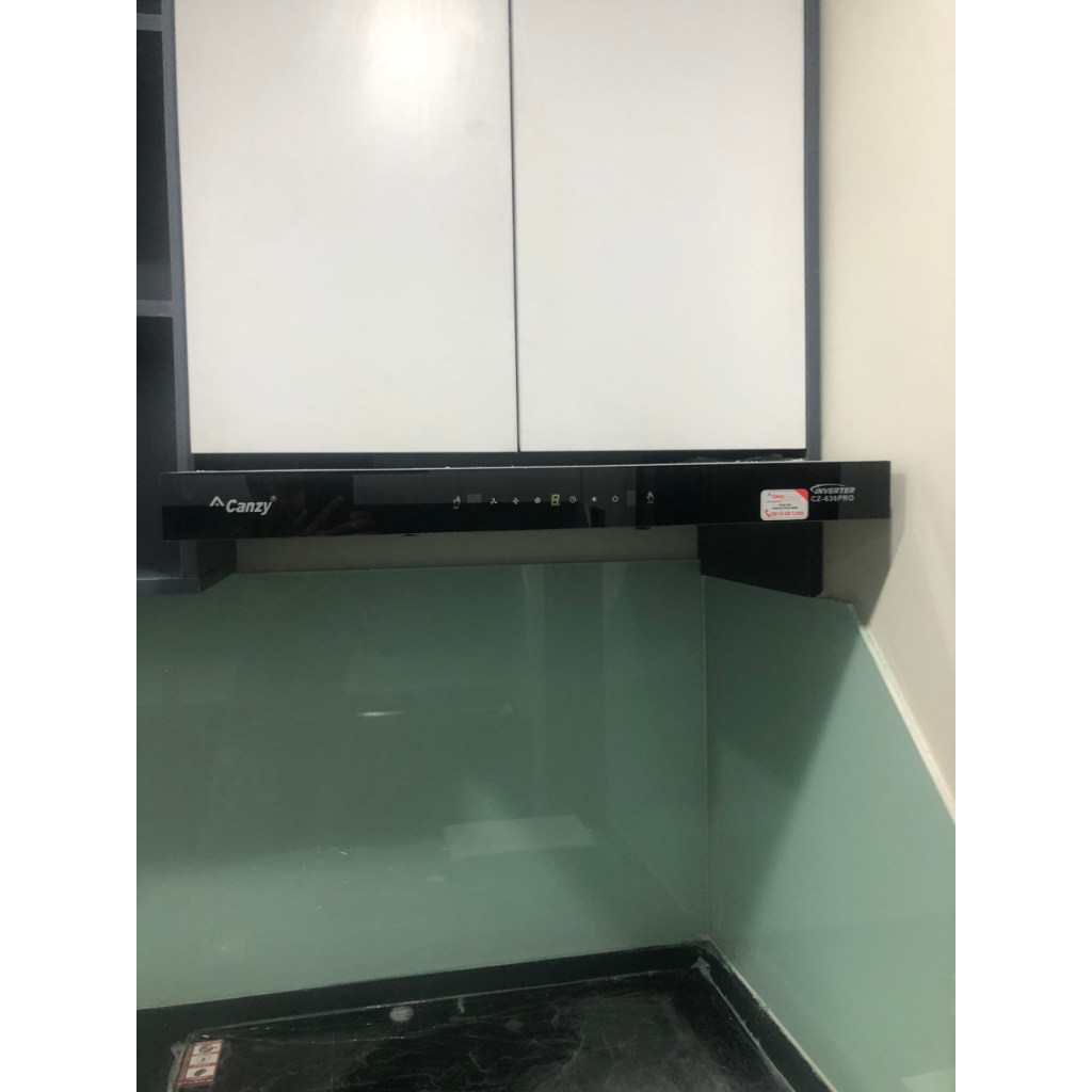 Máy hút mùi Canzy CZ 636pro Hút mùi nhà bếp cảm ứng vẫy tay cao cấp, máy hút khói chính hãng bảo hành 3 năm