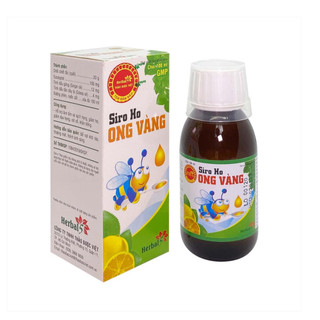 Siro ho Ong Vàng (Chai 100ml)