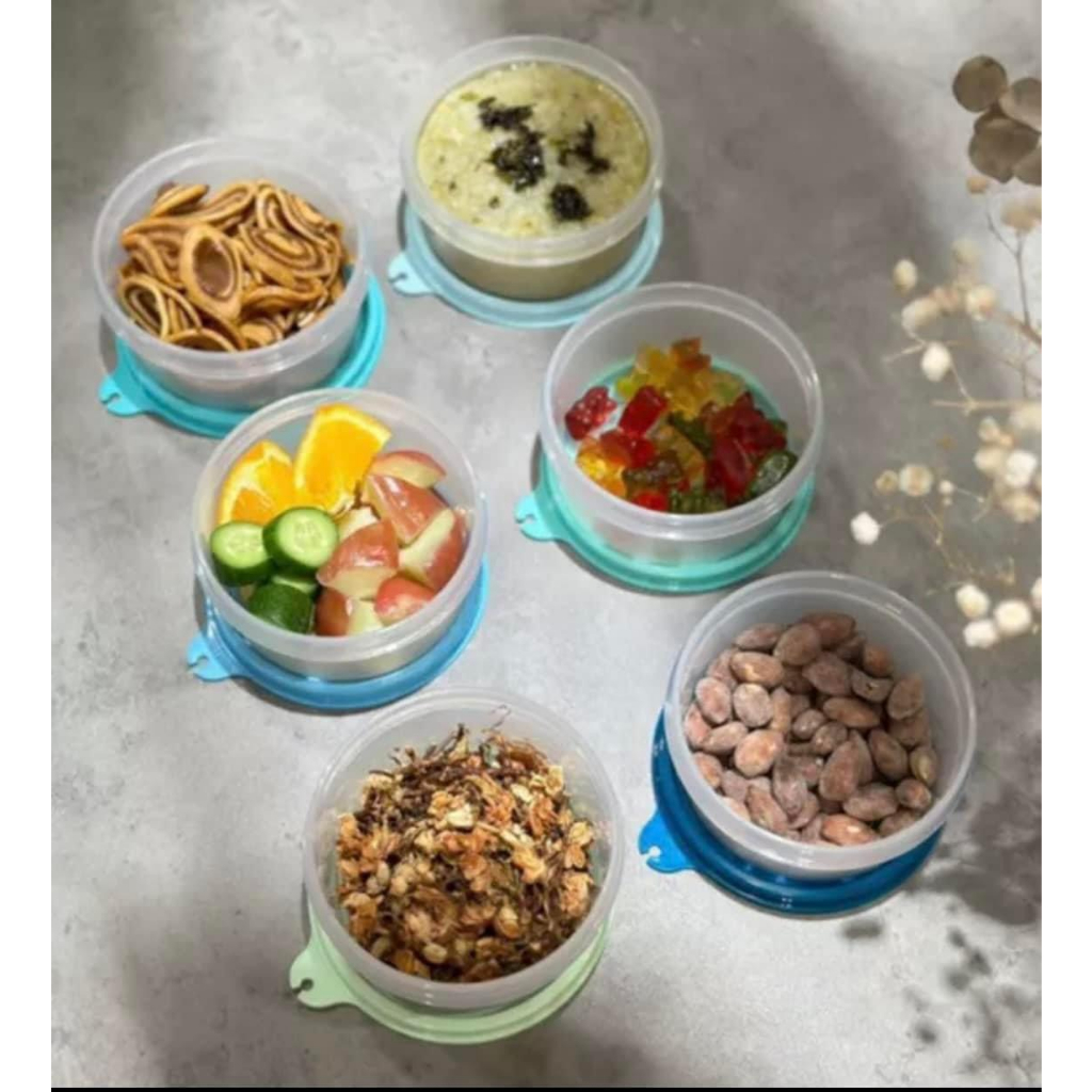Small sét 6 hộp , nhựa nguyên sinh, bảo hành trọn đời, đựng sữa chua, chè, cháo....