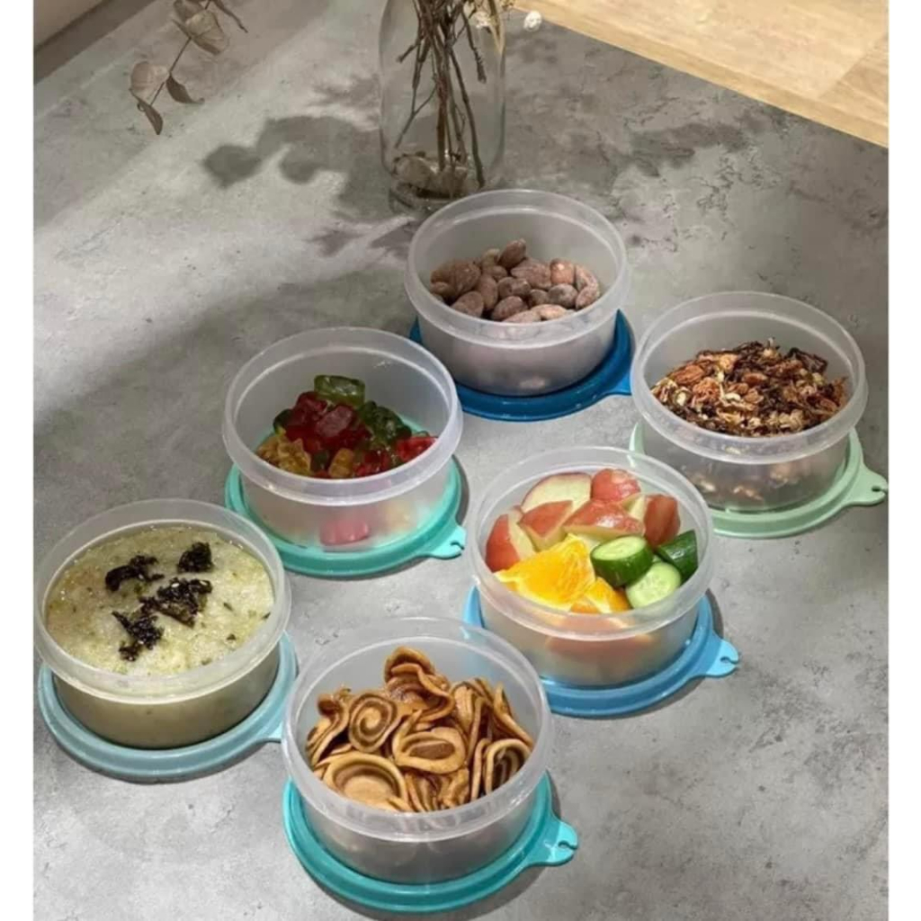 Small sét 6 hộp , nhựa nguyên sinh, bảo hành trọn đời, đựng sữa chua, chè, cháo....