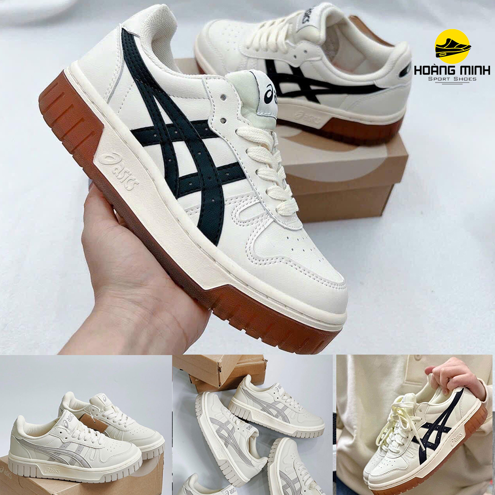 Thể Thao Asics.Court MZ với 2 màu Kem Đen Và Kem Xám Hàng Cao Cấp Hot Trend 2023