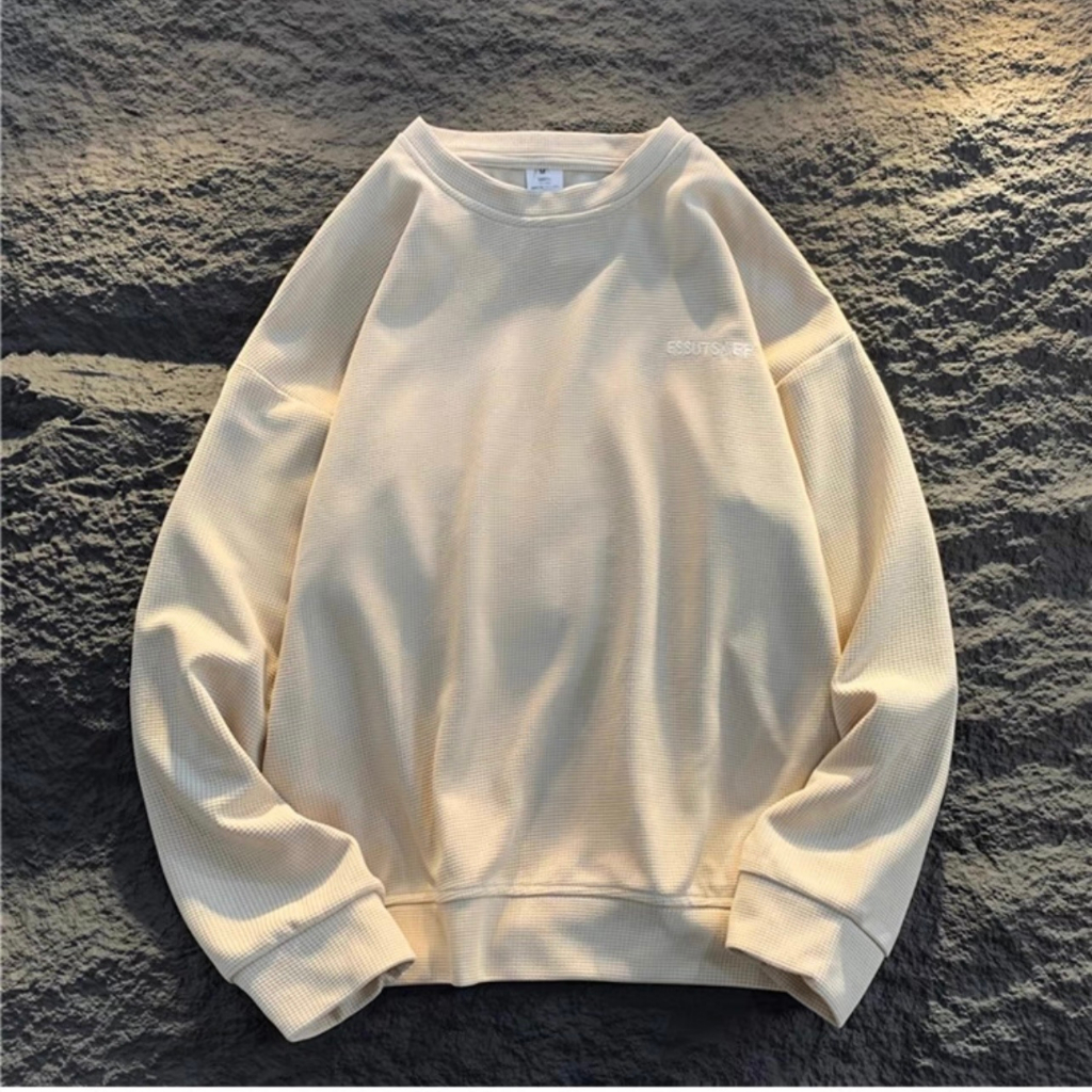 Áo Sweater Nam Nữ Thêu Chữ Form Rộng Chất Cotton Tổ Ong Cao Cấp, áo Thu Đông PROTEX Unisex Cổ Tròn Dài Tay Local Brand