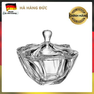 Âu đựng hạt pha lê có nắp Bohemia Crystal Neptune 13cm
