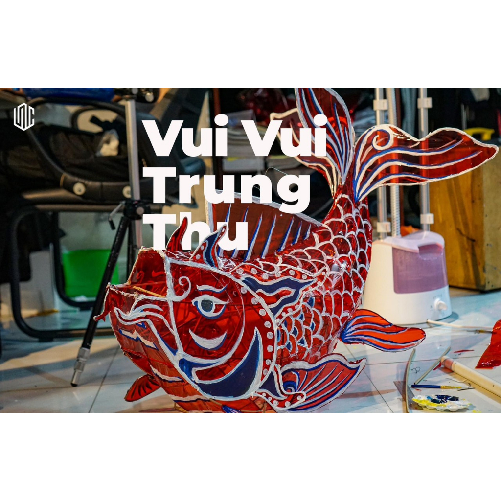 Lồng đèn cá chép 70cm tết trung thu