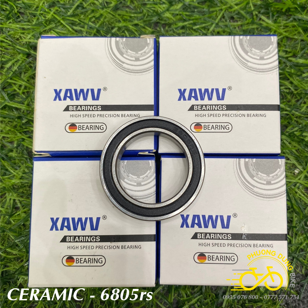 Vòng bi bạc đạn trục rỗng BB xe đạp 6805RS