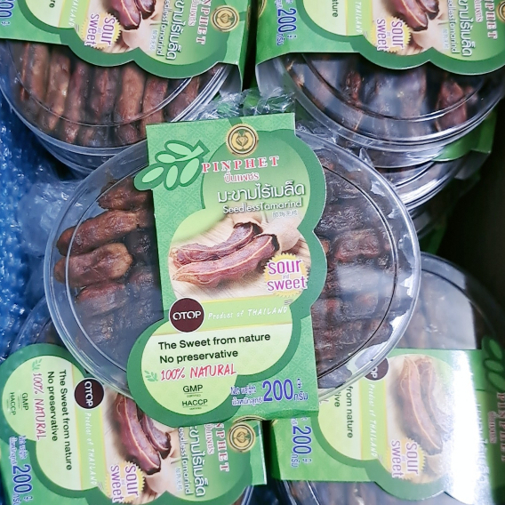 Me không hạt tem xanh Thái 200g