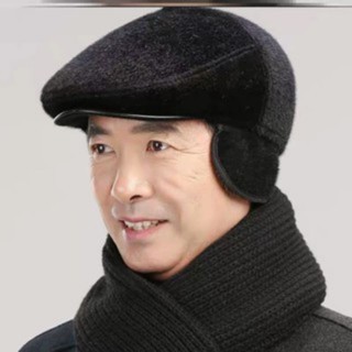 Mũ lông bịt tai siêu ấm tặng ông tặng bố