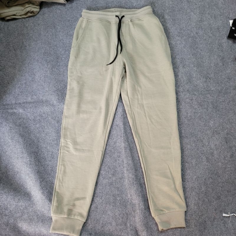 Quần jogger da cá unisex hàng thương hiệu hủy tag