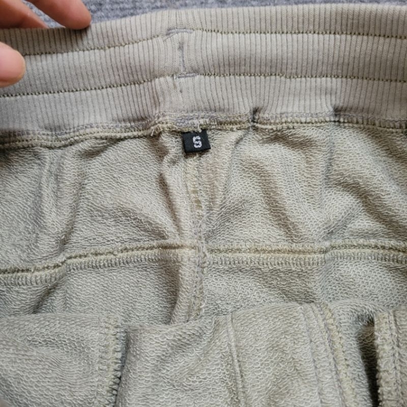 Quần jogger da cá unisex hàng thương hiệu hủy tag